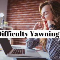 Difficulty yawning and block breathing: what to do?