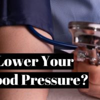 How to lower your blood pressure when you are stressed?